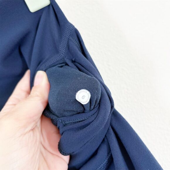 Lululemon Align High-Rise Crop Leggings Size 6 Navy Blue Yoga Pilates Athleisure - Picture 4 of 9